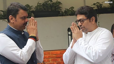 Linguistic Showdown on Maharashtra Day: Fadnavis Delivers a Non-Violent Response to Raj Thackeray's Violent Stance.