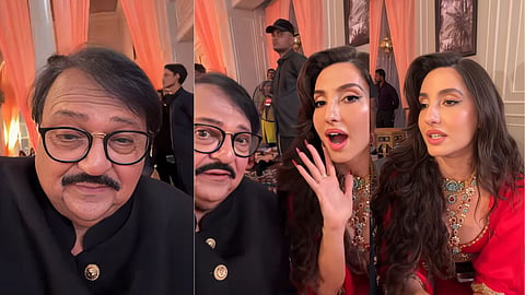 Rakesh Bedi Nora Fatehi Dhurandhar The Revenge BTS Dance Video
