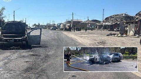 Russia Launches Missile Attack on Merefa, Ukraine; Devastation Wreaks Havoc in Residential Areas Far from Front Line; Several Dead