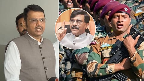 Sanjay Raut Targets Fadnavis Over NEET Army Security
