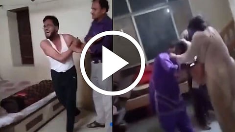 mandsaur hotel viral video shamgarh doctor zulfiqar ali wife caught husband red handed updates
