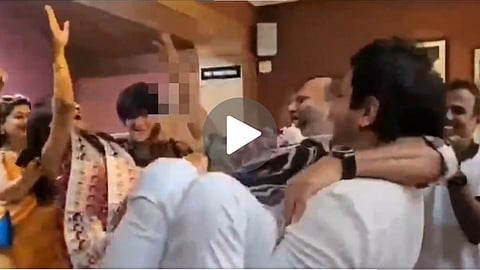 Pune Porsche Accident Case Vishal Agarwal Bail Celebration Viral Video