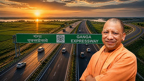 A Treat for the People of UP! No Toll Tax on the Ganga Expressway for 15 Days CM Yogi Delivers a Grand Gift.