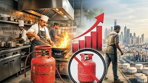 Commercial Gas Cylinder Prices in Nagpur Hike by ₹993: Market in Turmoil, Fears of Black Marketing Intensify