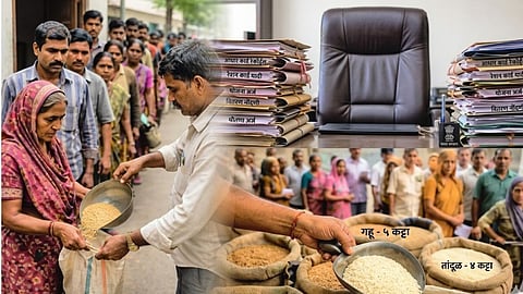 Most posts in the Supply Department across Maharashtra—including Nagpur—lie vacant, creating a crisis in delivering food grains to the poor.