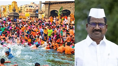 Have they come to power solely to wipe out farmers? The Nashik Kumbh Mela controversy and the political uproar over land acquisition.