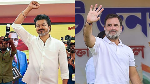 rahul gandhi attend vijay thalapathy swearing in ceremony congress support tvk