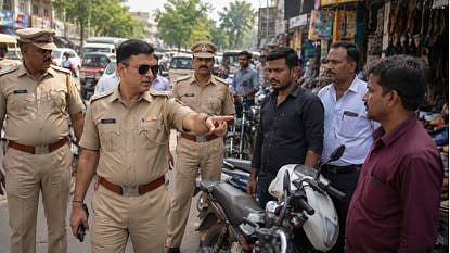 amravati cp rakesh ola traffic inspection no parking action
