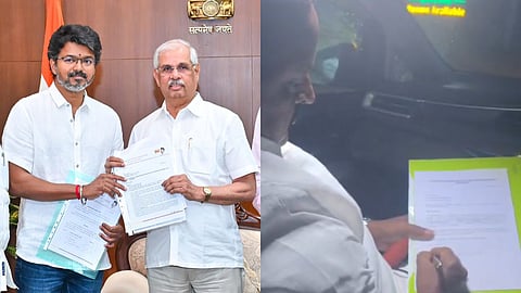 ttv dhinakaran fake support letter tvk shared video