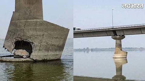 vikramshila bridge collapse in bihar bhagalpur ganga river accident