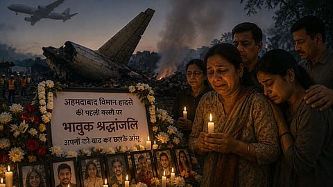 Ahmedabad plane crash first anniversary