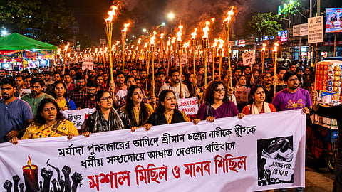 Ram Statue Project Bangladesh Controversy Hindu Protest in Dhaka