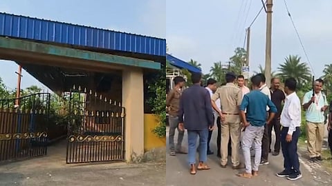 Bhangar blast case nia raid at tma Soukat Molla residence
