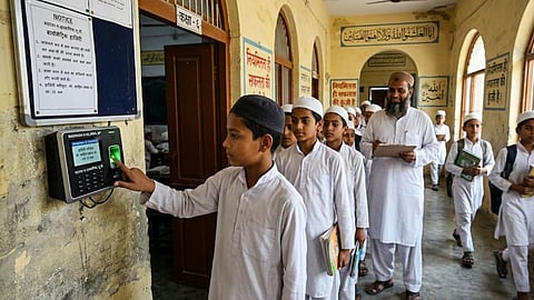 biometric attendance mandatory in aided madrasas