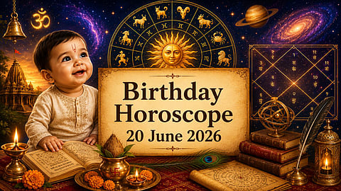 Birthday Horoscope 20 June 2026