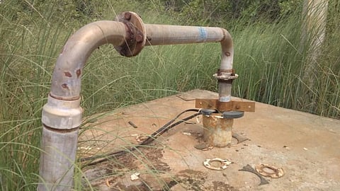 ramghat forest water crisis borewell solar system repair demand