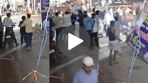 CCTV Footage of Stone-Pelting on Khan Sir Institute