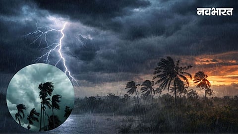A sudden dust storm and high-speed winds disrupted normal life in Chhatrapati Sambhajinagar. Major areas suffered massive power outages as electricity lines snapped.