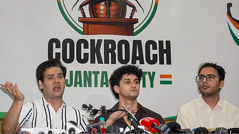 Cockroach Janta Party Delhi Protest