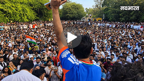 cockroach janta party sppu pune protest demanding dharmendra pradhan resignation