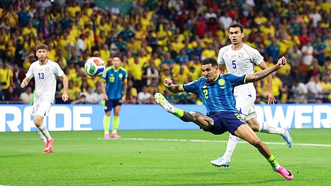 FIFA World Cup: Colombia kick off with a win, defeat Uzbekistan 3-1.