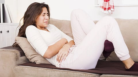 Dehydration in periods led to periods cramps and pain