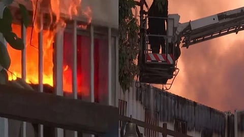 Delhi Udyog Bhawan Fire