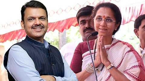 Devendra Fadnavis Supriya Sule