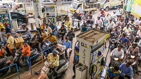 A severe diesel shortage in Dharni tehsil ahead of Kharif sowing has left farmers worried. Long queues are seen at fuel stations amid allegations of black marketing.