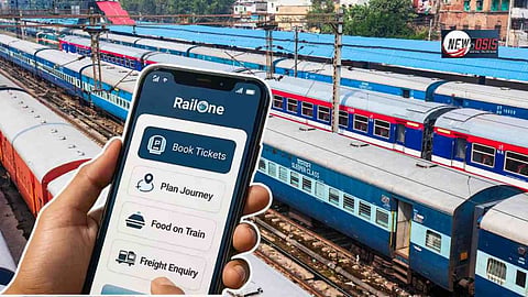 Digital ticketing RailOne App