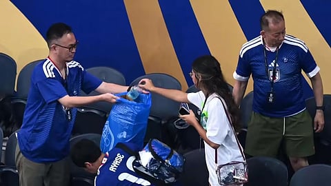 FIFA World Cup: Match ends in a draw, but Japan fans win hearts by conducting a cleanup drive in the stadium.