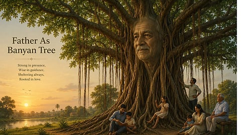Father As Banyan Tree Significance