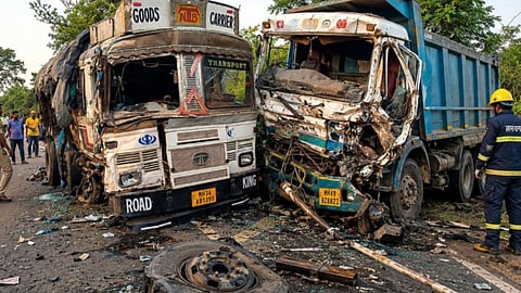 Gadchiroli Armori Highway Accident