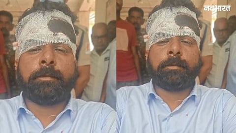 Tax officer Vaibhav Pandhare was brutally attacked in Gadchiroli. A case has been filed against ex-ZP chief Ajay Kankadalwar over an illegal building demolition grudge.