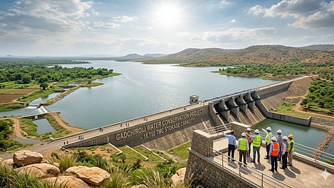 gadchiroli water conservation 6015 project 18750 tmc water storage capacity