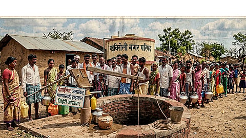 gadchiroli desaiganj water crisis contaminated drinking water risk