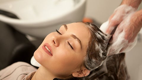 Hair spa at home to get shiny and bouncy hair