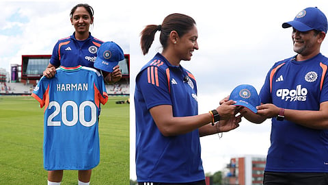 Harmanpreet Kaur creates history, becomes the first cricketer in the world to play 200 T20I matches; sets a world record.