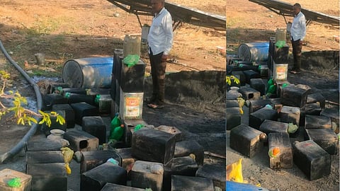 Illegal Liquor Shop Raid