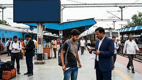 Railways takes a major decision traveling without ticket train will now charge double fine