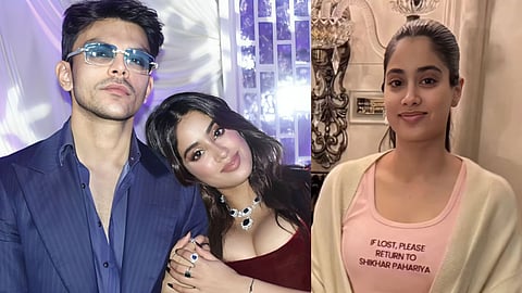 Janhvi Kapoor Shikhar Pahariya Viral Photo Night Suit Relationship