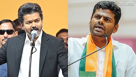 Workers belonging to CM Vijay's party entered a government school, halted the class, and hung up a photograph; here is how 'Singham' Annamalai schooled them.