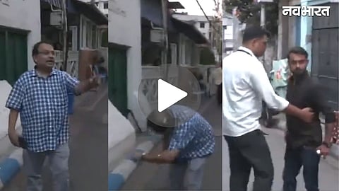 "He deserves exactly this..." — Youth makes bold statement after throwing an egg at Kunal Ghosh, says, "These people have committed many atrocities" (VIDEO).