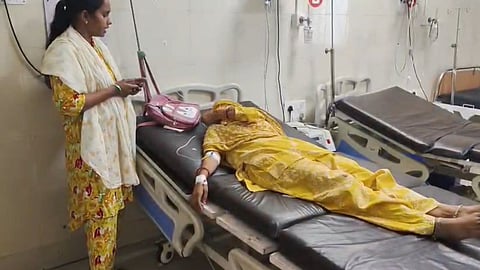 gwalior-murar-police-station-woman-suicide-attempt-for-justice