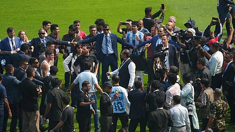 'Kept touching my shoulder and waist repeatedly...' — Messi exposes former minister, holds him responsible for the security lapse.