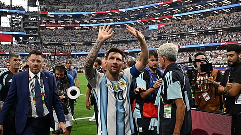 Lionel Messi becomes the new 'Sultan' of the FIFA World Cup; breaks Klose's record to become the all-time top scorer.
