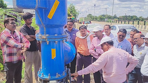 Chhatrapati Sambhajinagar MANPA Commissioner Inspects New Water Supply Plan