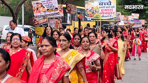 Chhatrapati Sambhajinagar Mahesh Navami Shobhayatra Jaresh Mahesh Slogan Echoes