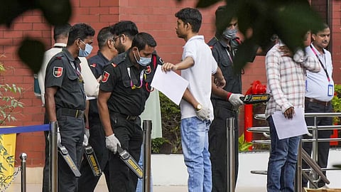 NEET UG Re-Exam: Security tightened for NEET re-examination in Hathras, 200 policemen deployed at exam centres