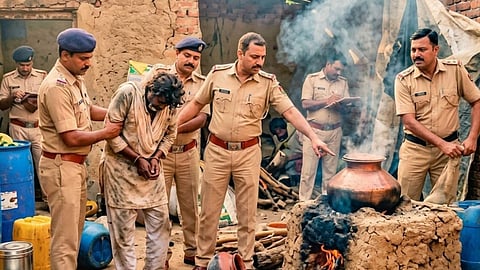 Following the Pune liquor tragedy, Nashik Excise Department launched a 12-day crackdown, registering 95 cases and destroying over 59,000 liters of raw chemical.